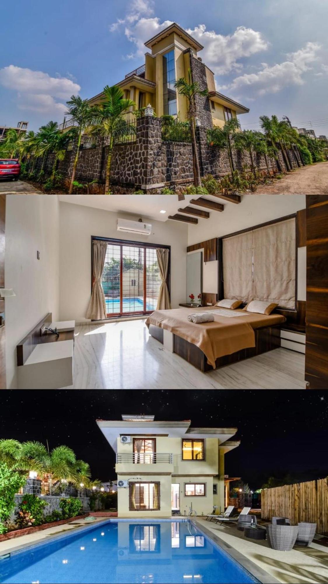 Lifeline Villas - Luxurious Taraangan 4 Mountain View Villa With Biggest Pool And Huge Open Area Лонавала Екстериор снимка